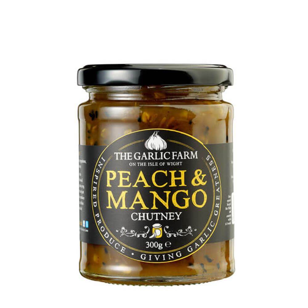 The Garlic Farm Peach & Mango Chutney 300g